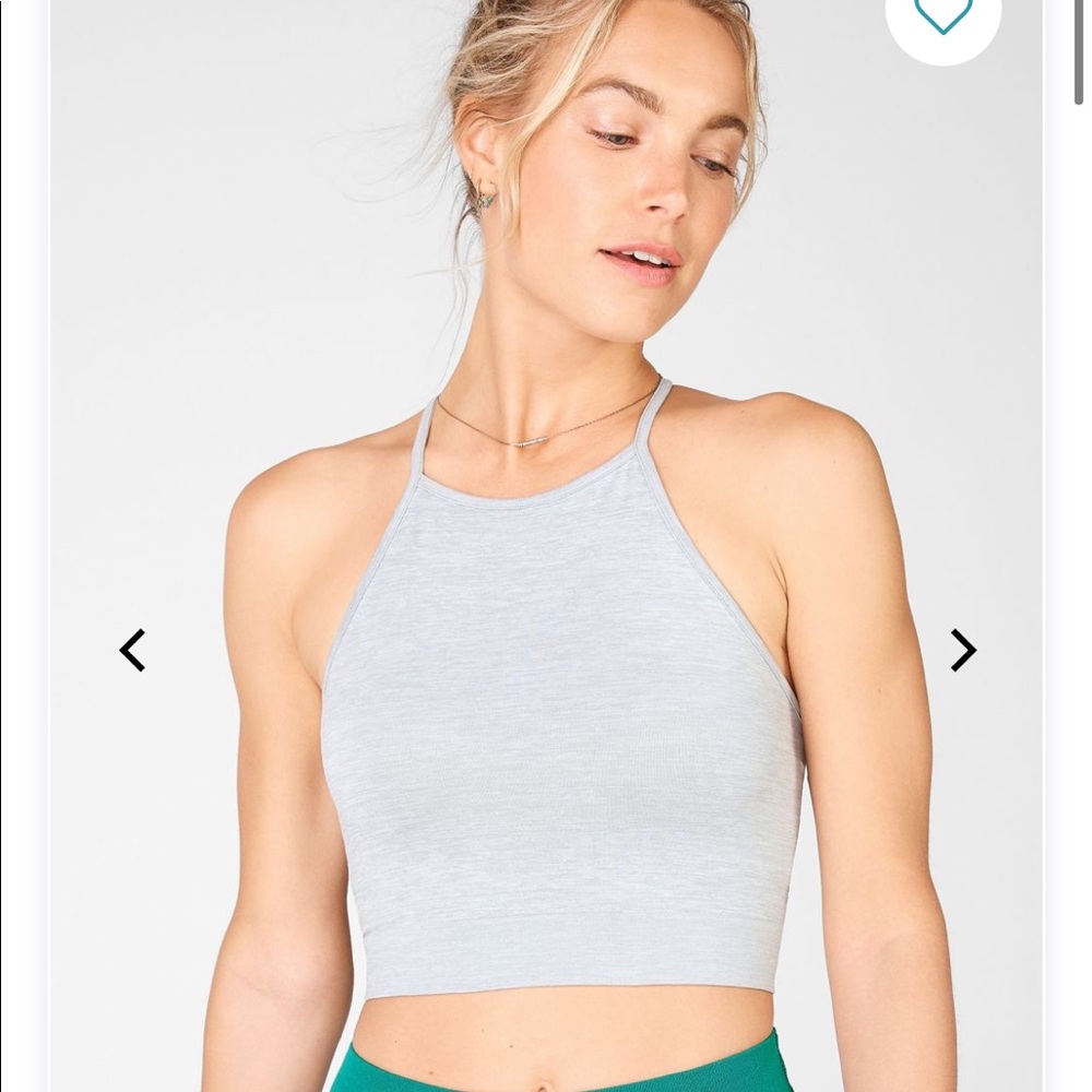 Fabletics low impact longline sports bra